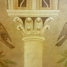 Арабески. Роспись на столбах в холле.