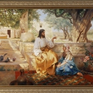 Христос у Марии и Марфы