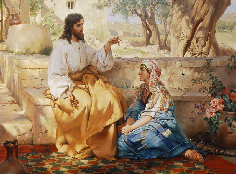 Христос у Марии и Марфы